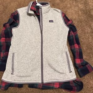 Grey Patagonia vest